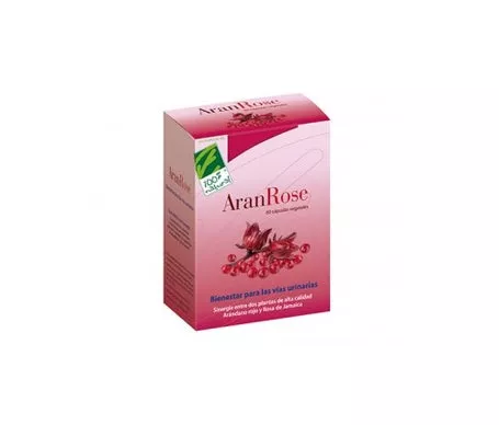 100% Natural Aran Rose 60cápsen oferta