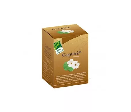 100% Natural Cognitril Memoria 60 Capsulasen oferta