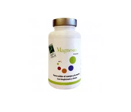 100% Natural Magnesio 90 cápsulasen oferta
