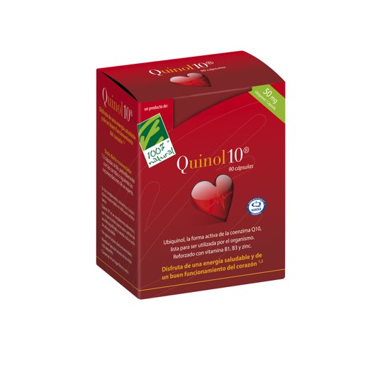 100% Natural Quinol 10 90cápsulas de 50mg de Ubiquinolen oferta