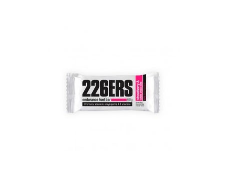 226Ers Endurance Fuel Bar Fresa+Pepitas Chocolate Blanco Barrita Energética 1Uden Oferta