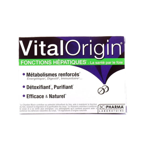 3C Pharma Vitalorigin 60 Comprimidosen Oferta
