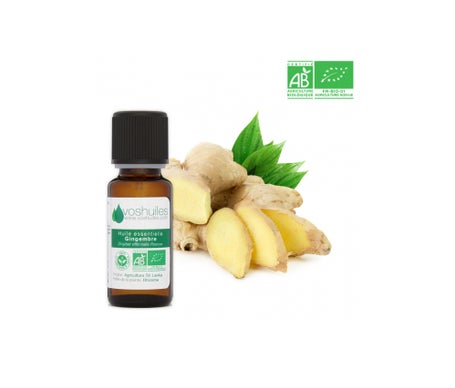 Aceite esencial de jengibre ecológico Voshuiles 5mlen oferta