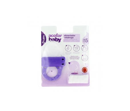 Acofarbaby Alimentador Anti Ahogo Azul 1uden oferta