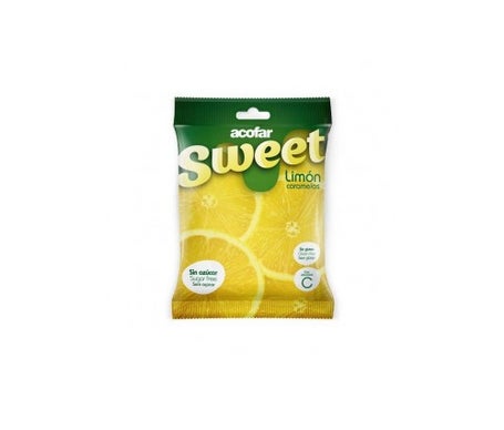 Acofarsweet CaramelosAzucarLimon Bolsa 60 Gen oferta