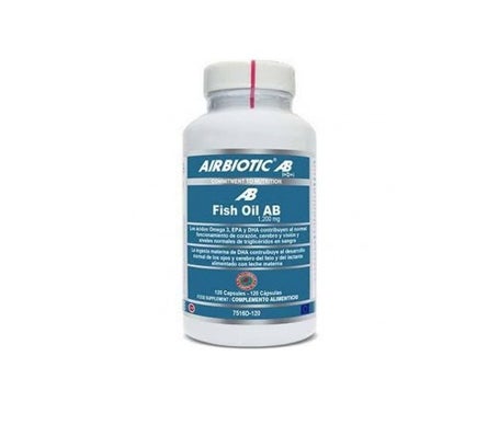Airbiotic Fish Oil 1200 Mg Aceite de pescado 120 Cápsulasen oferta
