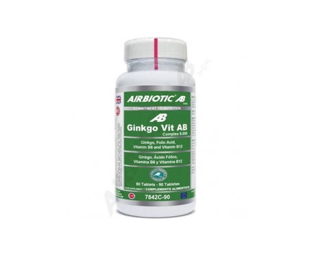 Airbiotic Ginkgo-vit Ab Complex 6.000 90 Tabletasen oferta