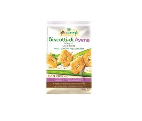 Altricereali Biscotti de avena integral sin gluten 250gen oferta