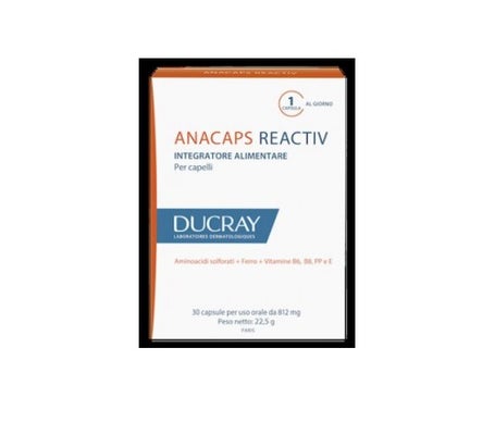 Anacaps Reactiv Ducray17 30Cpsen oferta