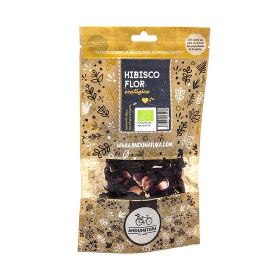 Andunatura Hibisco flores Bolsa Kraft ECO 30gen oferta