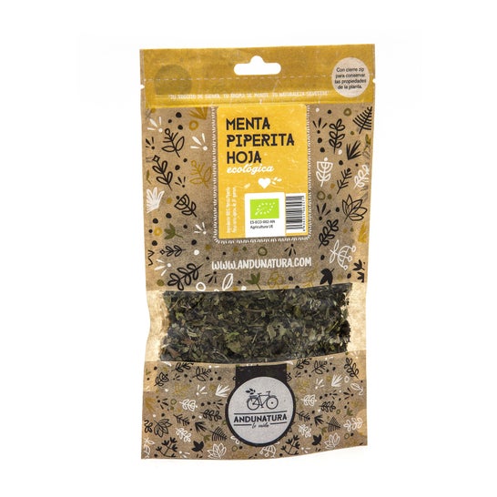 Andunatura Menta Piperita hoja Bolsa ECO 25gen oferta
