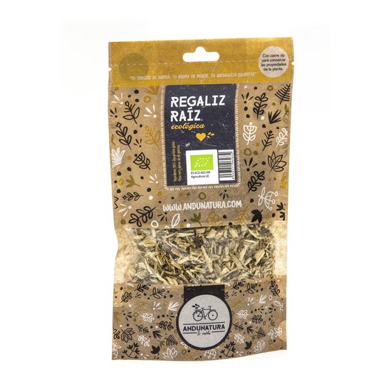 Andunatura Regaliz Raíz Bolsa Kraft ECO 60gen oferta