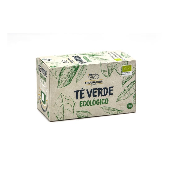 Andunatura Té Verde ECO caja de 20 infusionesen oferta