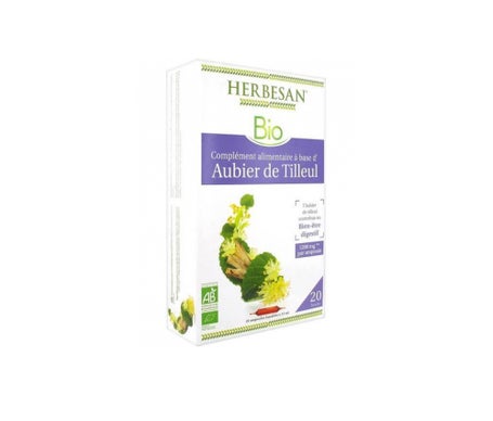 Árbol de tilo de la albura de Herbesan Orgánico Amp20en oferta
