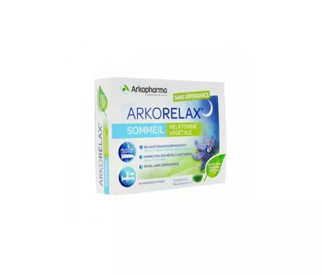 Arko Relax Sommeil Mélatonine Végétale 15capsen oferta