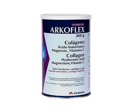 Arkoflex Colágeno + Ác. Hialurónico + Magnesio + Vitamina C sabor neutro 360gen oferta