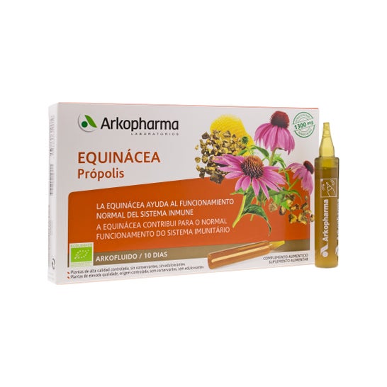 Arkofluido equinácea + própolis 10ampen oferta
