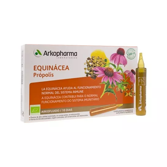 Arkofluido equinácea + própolis 10ampen oferta