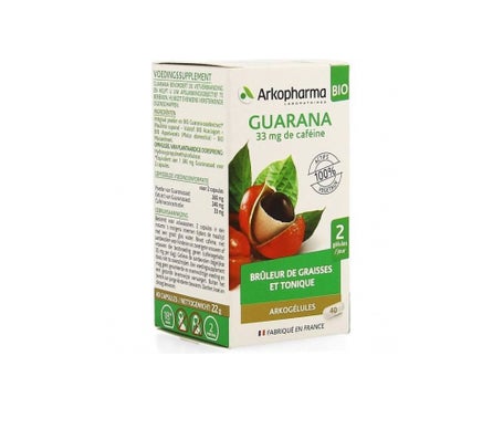 Arkog Guaraná Orgánico Gelul 40en oferta