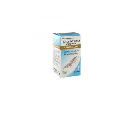 Arkogélules Huile de Krill Manganese 30capsen oferta