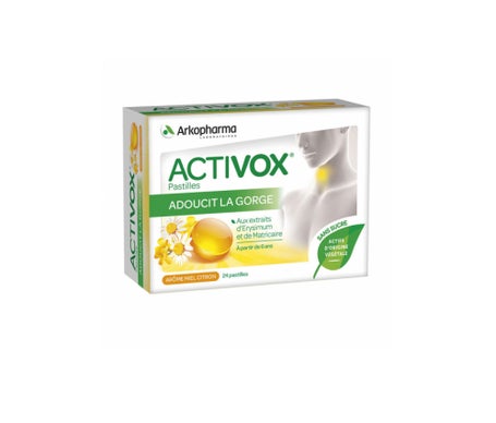 Arkopharma Activox Miel Limón 24 comprimidosen oferta