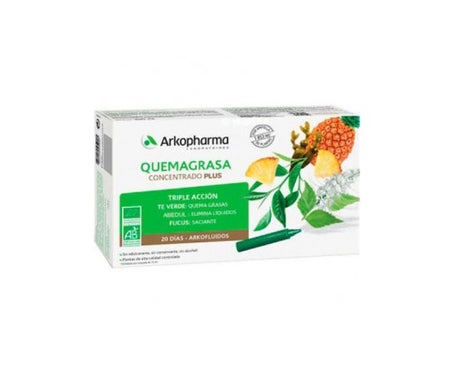 Arkopharma Arkofluido Quemagrasa Concentrado Plus Bio 20 Díasen oferta
