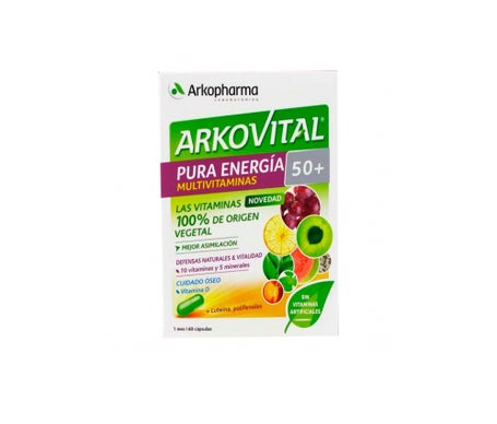 Arkopharma Arkovital Pura Energia Senior+50 60Capx2en oferta