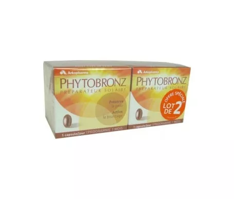 Arkopharma Phytobronz Prep Solair 2x30capsen oferta