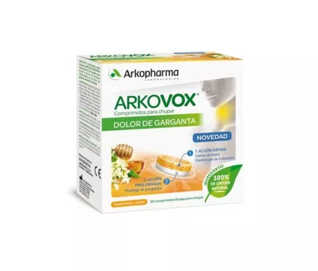 Arkovox Dolor De Garganta 20 Comp Para Chuparen Oferta