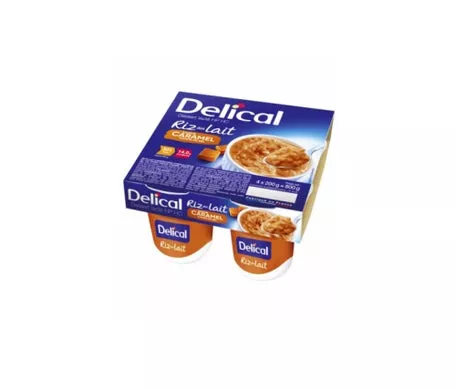 Arroz con leche y caramelo Delical 200gx4en oferta