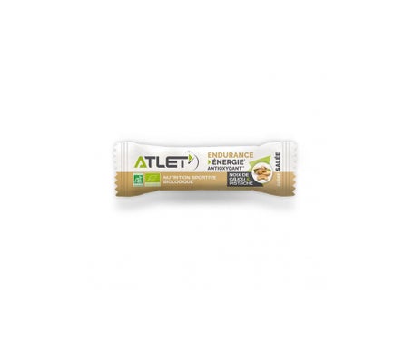 Atlet Endurance Bar Anacardo Salado y Pistacho Orgánico 25gen oferta