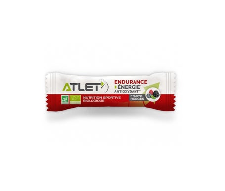 Atlet Endurance Bar Frutas Rojas Orgánicas 25gen oferta
