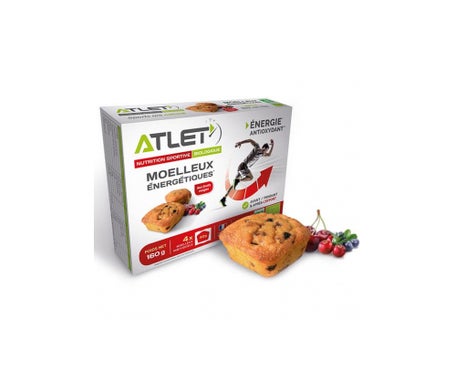 Atlet Soft Energy Frutos Rojos Orgánicos 4x40gen oferta