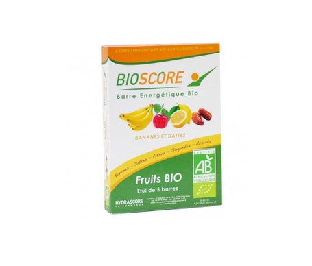 Barra energética Hydrascore Bioscore Bananas orgánicasen oferta
