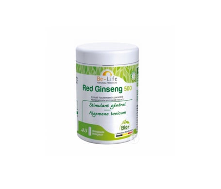 Belife Red Ginseng 500 45 cápsulas Orgánicoen oferta