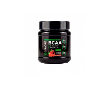 Bemore 250 Tabletas Masticables BCAA´S + Glutamina + Vitamina B6 de Fresaen oferta