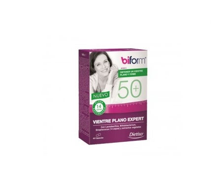 Biform 50+ Vientre Plano Expert 48cápsen oferta