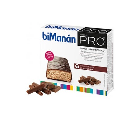 Bimanan Pro Barrita Chocolate 6udsen oferta