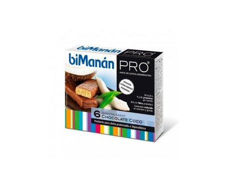 Bimanan Pro Barrita Chocolate Y Coco 6Udsen Oferta