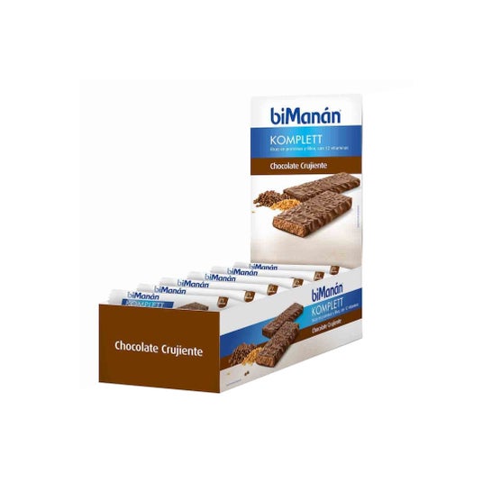Bimanan® Barritas Chocolate Crujientes 24 Udsen Oferta