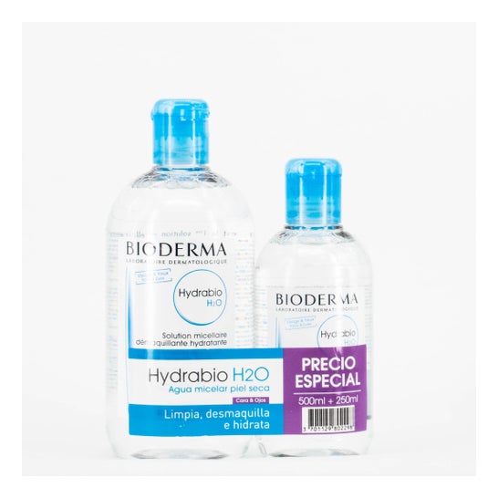 Bioderma Pack Hydrabio Agua Micelar 500+250mlen oferta