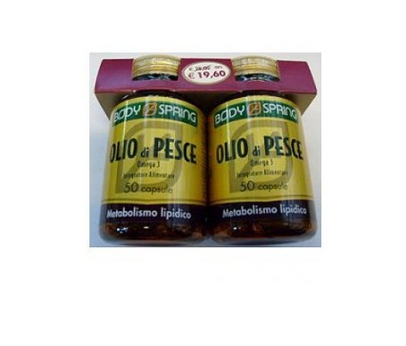 Body Spring Aceite de pescado 50Cpsx2en oferta
