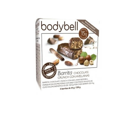 Bodybell Barritas Crunch Avellanas 5 Unien oferta