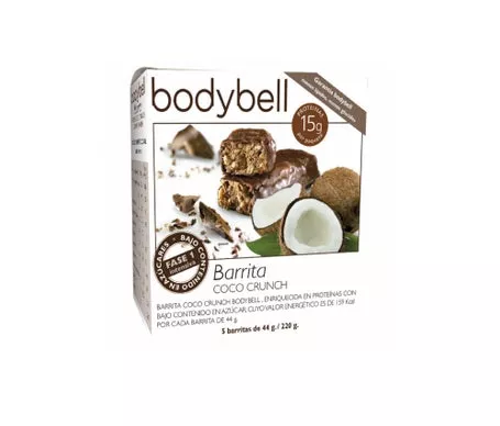 Bodybell barritas coco crunch 5uden oferta
