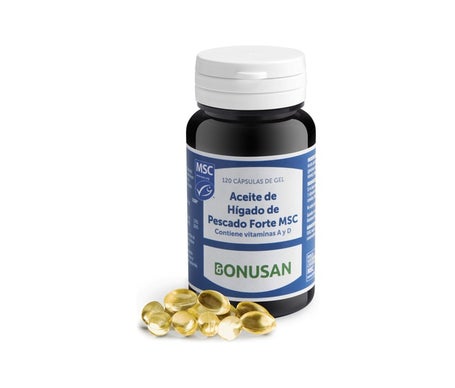 Bonusan Hígado Pescado Forte 120capsen oferta