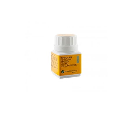 Botanica Nutrients Spirulina 400mg 100compen oferta