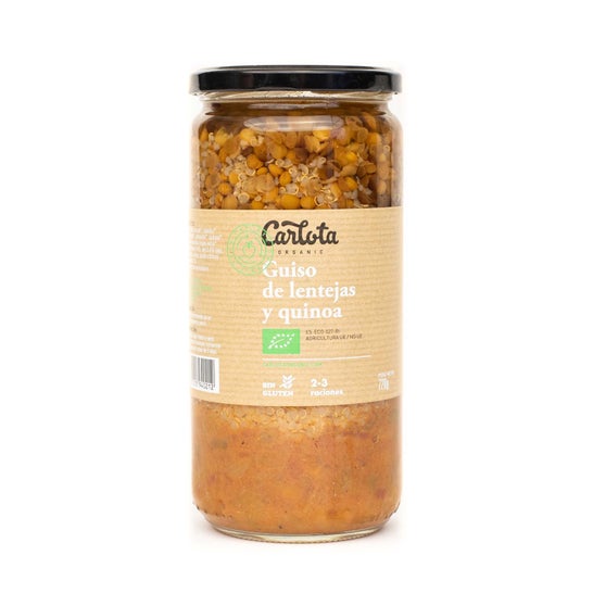 Carlota Organic Guiso de Lentejas con Quinoa 720gen oferta