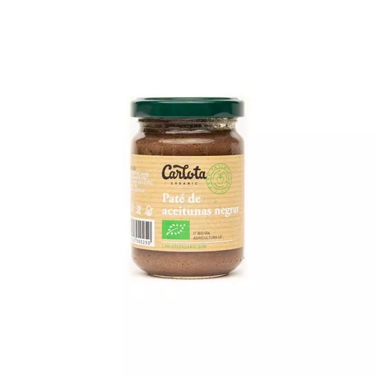 Carlota Organic Paté Aceitunas Negras 140gen oferta