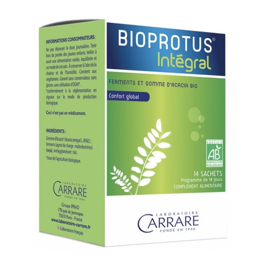 Carrara Bioprotus Integral Bio 14 Bolsitasen oferta