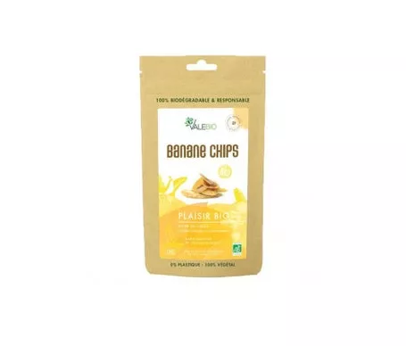 Chips de Plátano Valebio Orgánico 120Gen oferta